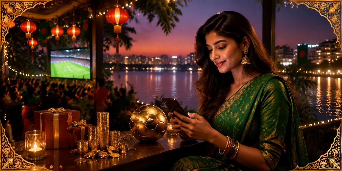 ঢাকায় ফুটবল বেটিং উপভোগরত বাংলাদেশি ব্যবহারকারী